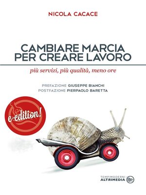 cover image of Cambiare marcia per creare lavoro
